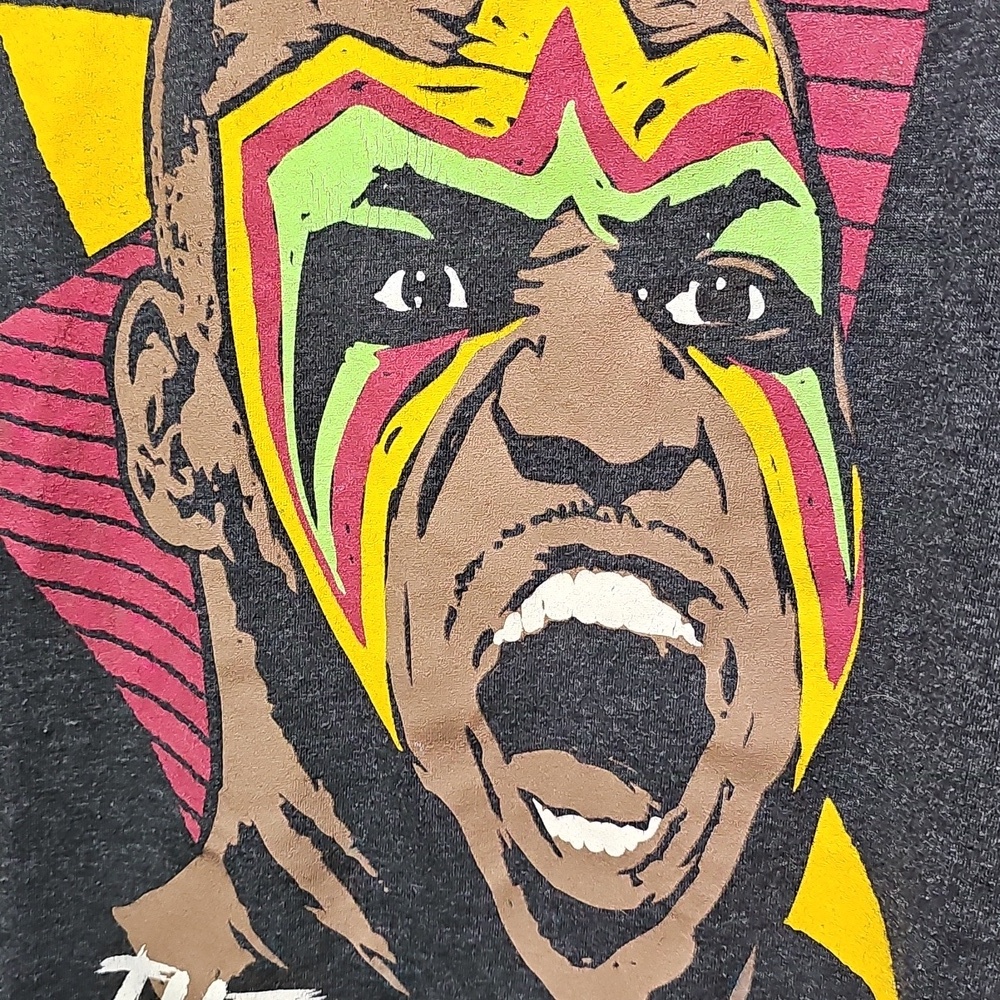 The Ultimate Warrior Lebron James Dark Gray T‑Shirt Large